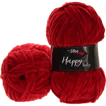 Příze Vlna Hep Happy Baby 41142 tmavší červená
