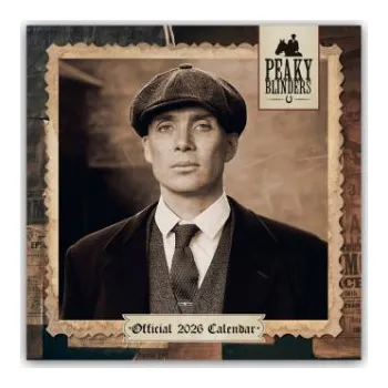 Diář Peaky Blinders 2026 - Wandkalender – (EN)