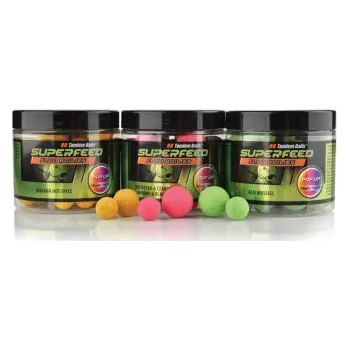 Boilies SuperFeed Fluo Pop-Up 14 / 16mm - 90g Red Krill