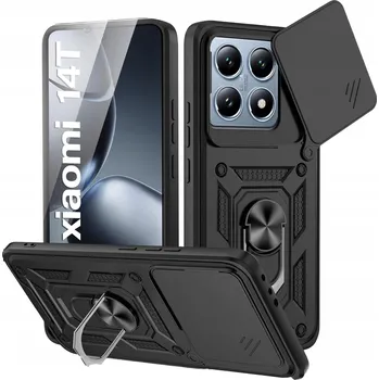 Pouzdro na mobilní telefon Zadní Kryt Hero Case pro Xiaomi 14T černý