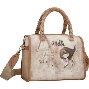 Kabelka Anekke dámská kabelka Kufřík do ruky i přes rameno Přívěsek Na Klíče na kabelku Memories