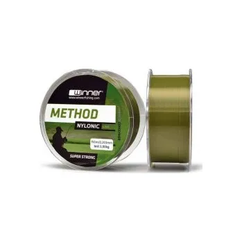 Silon Nylonic Method line 300m - zelený 0,203mm