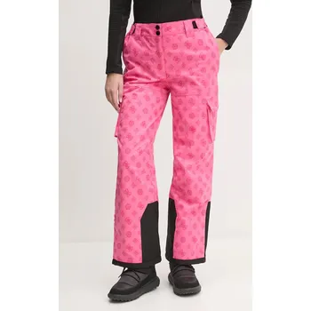 Snowboardové kalhoty Lyžařské kalhoty Guess W4PB60.WH0K0 růžová 30X, vel. S