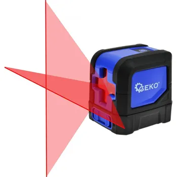 Měřící laser Křížový laser, samonivelační, rozsah 20 m - GEKO
