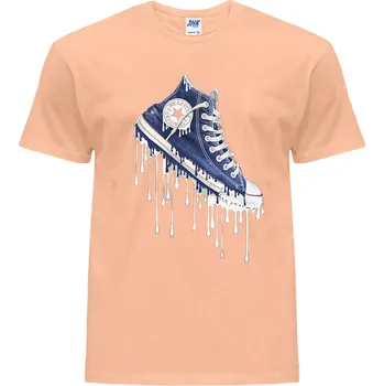 Pánské tričko panske_levne_tricko_potisk_modra_teniska Barva: Orange neo - meruňková, velikost: XL