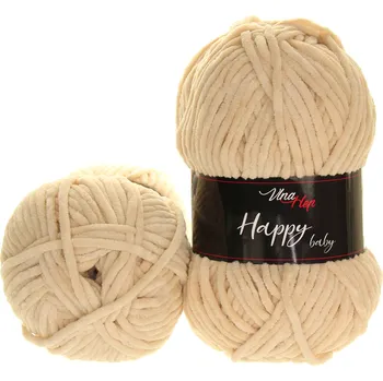 Vlna Hep Happy Baby 41015 bílá káva