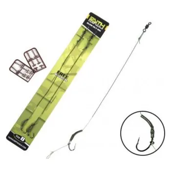 FAITH Blow Out hotové návazce na kapra 2ks + zarážky č.4