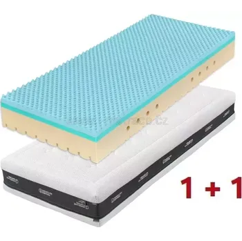 Matrace Tropico Super Fox Blue Classic 1+1 zdarma Rozměr: 80x195 cm, Výška matrace: 20 cm, DÁREK: 2 x matracový chránič