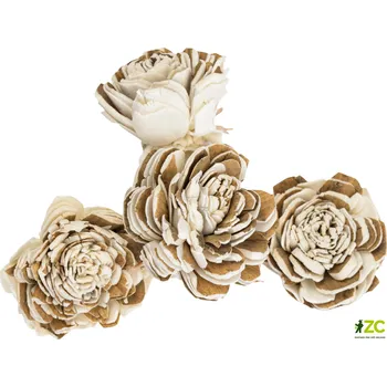 Party dekorace Dekorace - Sola Multi Beli 4 cm - 4 ks