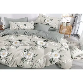 Povlečení Novinka 2025 ! Bavlněné povlečení s 3D efektem na 2 postele -140×200/70×90 cm – 100 % bavlna - KATARÍNA + prostěradlo zdarma