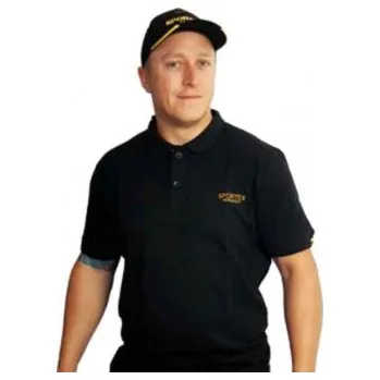 Pánské tričko Classic Polokošile s logem - černá vel.M