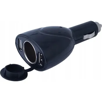 Nabíječka/adaptér do autozapalovače 12/24V USB 1000mA