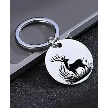 Přívěsek na klíče s jelenem