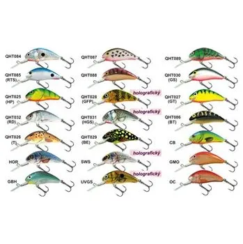 Umělá nástraha SALMO Wobler Hornet H4F barva RCR