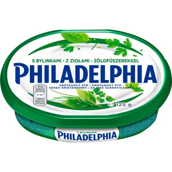 Philadelphia Krémový sýr s bylinkami 125 g