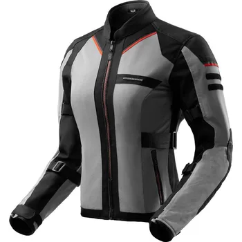 Moto bunda REBELHORN bunda SCANDAL III dámská black/grey/red - WXL