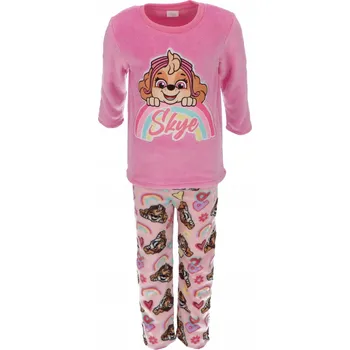 Tlapková patrola SKYE plyšové pyžamo, velikost 5/6 let (110/116 cm)