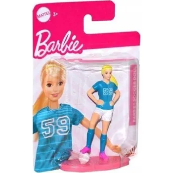 Panenka BARBIE MINIFIGURKA PANENKA FOTBALISTKA [FIGURKA]