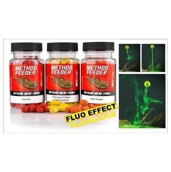 Boilies Method/Feeder-Diffusion Micro Chunks -plovoucí 40g 7x11mm Best-Berry