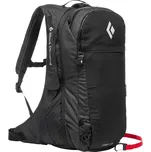 Lavinový batoh Black Diamond Jetforce Pro 25 Backpack Velikost zad batohu: M/L / Barva: černá
