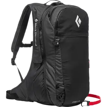 turistický batoh Lavinový batoh Black Diamond Jetforce Pro 25 Backpack Velikost zad batohu: M/L / Barva: černá