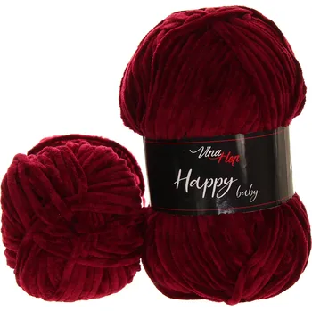 Vlna Hep Happy Baby 41136 vínová
