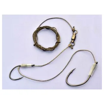 Montáž 2x jednohák 7/0+9/0, 180cm, 120kg