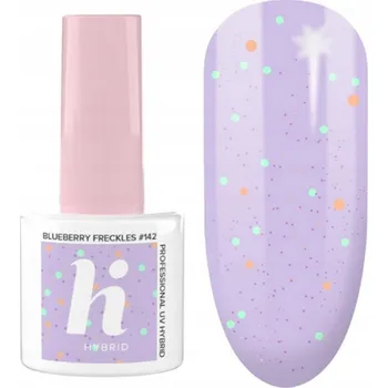 Lak na nehty Hi Hybrid Hi Donuts 142 blueberry freckles 5 ml hybridní lak na nehty