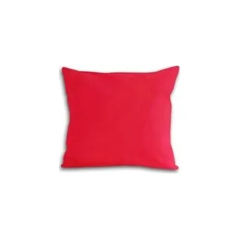 Povlak na dekorativní polštářek Povlak na polštář 40x40 cm bavlna, korálová barva