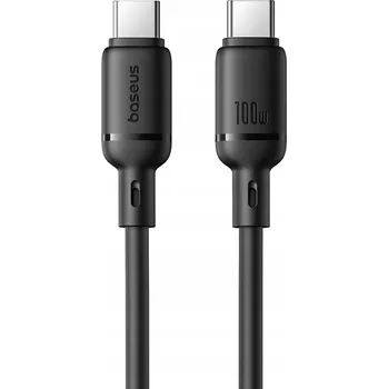 Datový kabel Kabel Baseus USB-C - USB-C 1 m černý