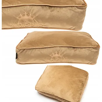 Pelíšek pro psa Psí polštář Amibelle béžový 60 cm x 50 cm