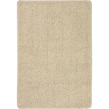 Koberec Koberec shaggy krémový 120x170 cm protiskluzový VidaXL