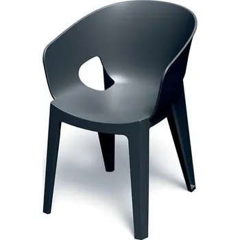 Židle zahradní PREMO 560x590x810mm - uhelná