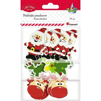 samolepka Titanum pěnové Samolepky 24 ks