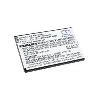 Baterie pro mobilní telefon Baterie Wiko S104-U59000-038 3,7V 1800mAh