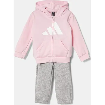 Dětská tepláková souprava adidas JC9652 růžová 03X, vel. 62