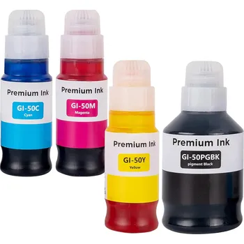 Inkoust Canon GI-50 kompatibilní CMYK