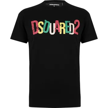 Pánské tričko Tričko DSQUARED2 Black 900 1188879 M