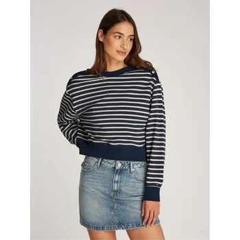 Dámská móda Mikina Tommy Hilfiger Breton Stp 1189942 8 (XS)