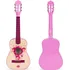 Hudební nástroj pro děti ECOTOYS HX18022-30 dětská velká kytara, růžová