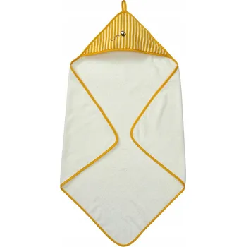 IKEA GRONFINK Dětský ručník s kapucí, žlutý, 80 x 80 cm