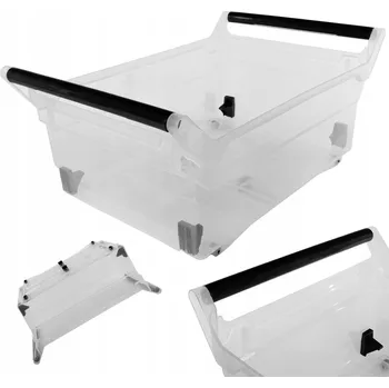 Úložný box KADAX ORGANIZÉR SYSTÉMOVÝ ÚLOŽNÝ BOX NA KOLEČKÁCH DO SKŘÍNĚ 30L S UCHYTY