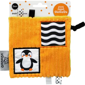 Hračka pro nejmenší GaGaGu Smyslová šustící dečka tučňák a mýval (GaGaGu)