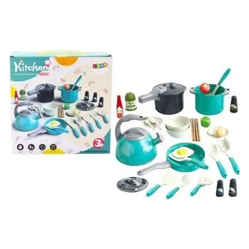 Dětská kuchyňka Zestaw małego kucharza 33el