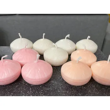 Svíčka Plovoucí svíčka - čočka, Barva: Fialová