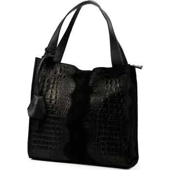 Kožená kabelka Luka černá KZ2259637