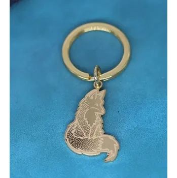 Přívěsek na klíče s liškou