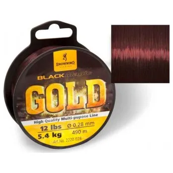 Feeder silon Black Magic® GOLD mono - tmavě hnědý 680m 0,17mm / 2,05kg