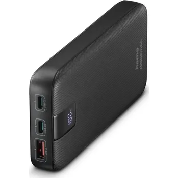 Powerbanka HAMA Powerbanka 20000 mAh PD 20 Power Pack 2x USB-C 1x USB-A Rychlé nabíjení