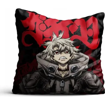 Polštář Čtvercový Polštář Gachiakuta - VÝBĚR Z VÍCE VZORŮ